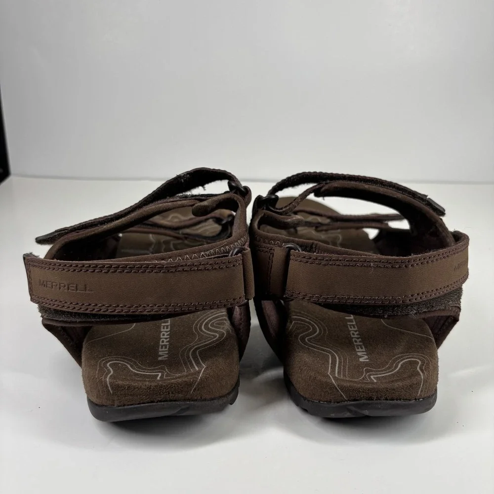 Merrell Sandspur Oak Men's US 14 Dark Earth/Potters Clay Sport Hiking Sandals